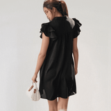 Isla Ruffle Mini Dress