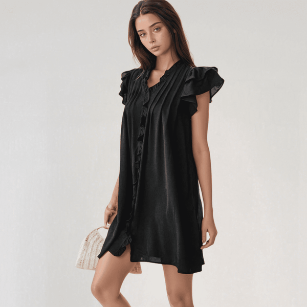 Isla Ruffle Mini Dress