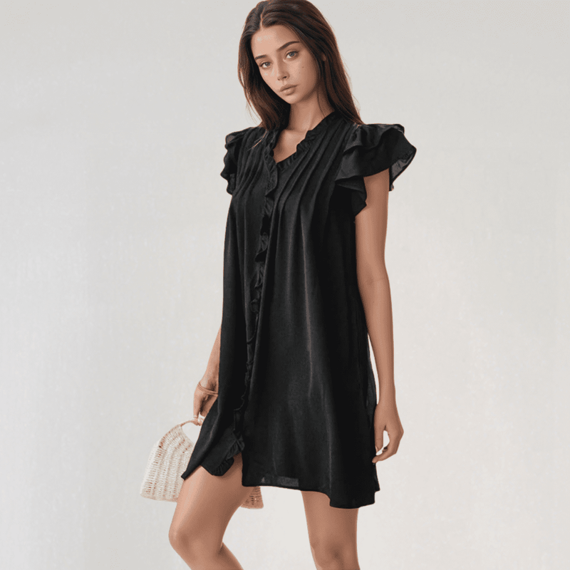 Isla Ruffle Mini Dress
