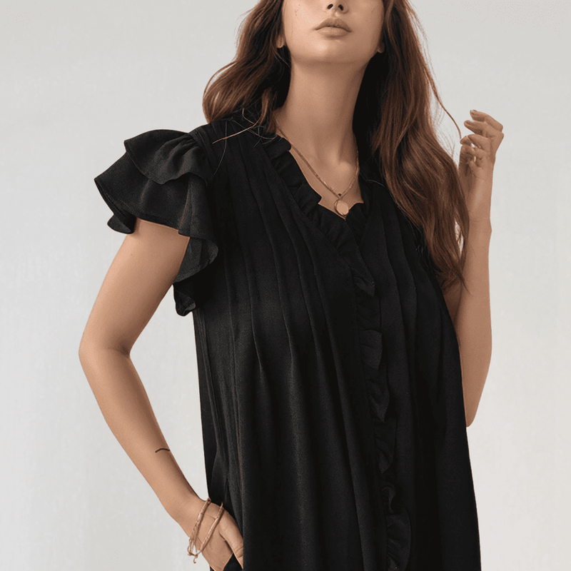 Isla Ruffle Mini Dress