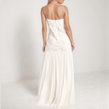 Amara 3D Floral Chiffon Maxi Dress