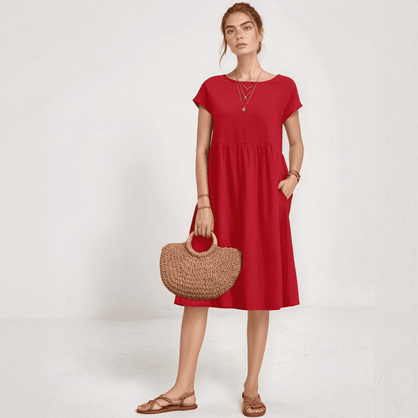 Mara Pocketed Summer Dress