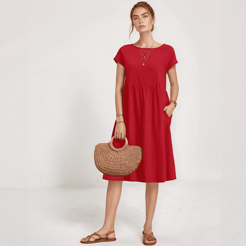 Mara Pocketed Summer Dress